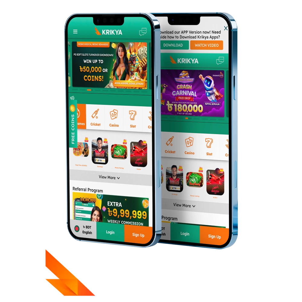 Download the Krikya Casino app for seamless access to games, bonuses, and exclusive features on your mobile in Bangladesh anytime.